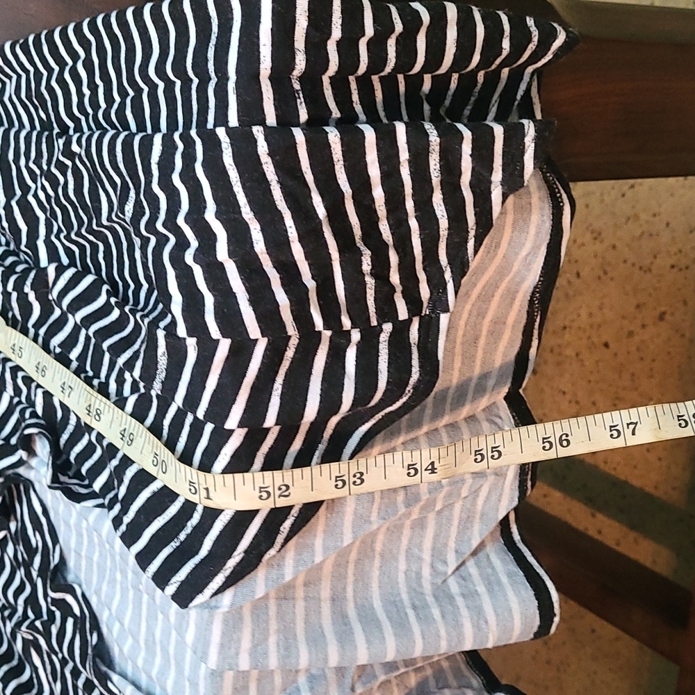 NWT APT.9 Striped Asymmetrical Maxi Dress - Picture 8 of 9